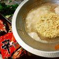 まりおっかあ's cooksnap of when they made 冬の「辛ラーメン」鍋。.