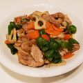 クックXD19ZV☆'s cooksnap of when they made 豚こま肉と根菜の甘酢炒め.