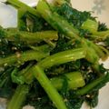 てと♪☆'s cooksnap of when they made 中島菜の胡麻和え.