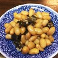 卵せんべい's cooksnap of when they made 大豆と昆布の煮物☆お弁当にも.