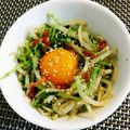 dokuchan04's cooksnap of when they made 豆苗ともやしの卵ナムル.
