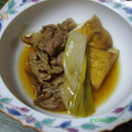 spitze's cooksnap of when they made 厚揚げと豚肉の炒め煮.