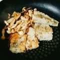 ひでぱか's cooksnap of when they made タラのムニエル秋キノコソテー添え.