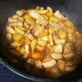だるぱみゅ's cooksnap of when they made #覚書#豚バラと大根のみそ炒め煮.