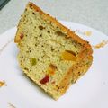 meme911's cooksnap of when they made 紅茶とドライフルーツのシフォンケーキ.