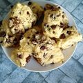 ♡ま➖ゆ♡'s cooksnap of when they made 冷めても固くないチョコチップスコーン☆.