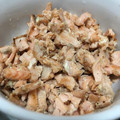 amileamila's cooksnap of when they made 手作り(*^^*)　鮭のあらで鮭フレーク.