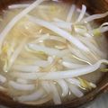 amileamila's cooksnap of when they made モヤシの味噌汁.