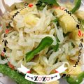 Emiii28's cooksnap of when they made 簡単 時短　リピ確定　もやしピーマン和え.