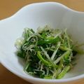 なおきんとん's cooksnap of when they made ☆激ウマ水菜とごま塩のナムル★.