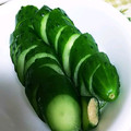 ユーロン's cooksnap of when they made 簡単・きゅうりのからし漬け.