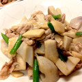 momodisson's cooksnap of when they made 豚肉と蓮根、エリンギのオイスター炒め.