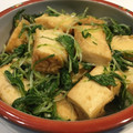 inotea☆125's cooksnap of when they made 水菜と厚揚げの醤油炒め.
