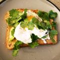 彩ちゃんinFL's cooksnap of when they made ＊アボガドとフェタチーズのトースト＊.