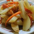 さくらんぼ餃子's cooksnap of when they made じゃがいもとにんじんの味噌バターきんぴら.