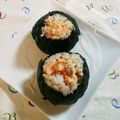 ＊sunlight＊'s cooksnap of when they made お弁当に♪見せ見せ♪おにぎり.