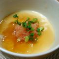 もりはん's cooksnap of when they made 辛子明太子のあんかけ茶碗蒸し.