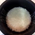 rostman's cooksnap of when they made ✿離乳食 お粥 炊飯器で簡単ボタン1つ✿.
