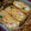 レオン犬's cooksnap of when they made お弁当に○カニカマでかに玉風卵焼き.