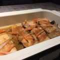 Amalka's cooksnap of when they made ホットプレートで鮭のちゃんちゃん焼き.