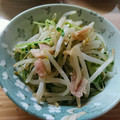 クックRGLBR6☆'s cooksnap of when they made 超簡単♪豆苗ともやしの塩麹炒め.