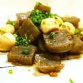 たくのスプーン's cooksnap of when they made 半熟うずらとこんにゃくの炒め煮.