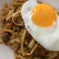 リエルル's cooksnap of when they made ランチに♪乾麺で焼うどん♪.