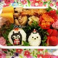 3chan。's cooksnap of when they made 簡単キャラおにぎり☆クマくん☆クリスマス.