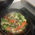 りかんぽさん's cooksnap of when they made フライパン一つ☆鮭と野菜のバター焼き.