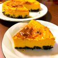 sandal00d's cooksnap of when they made ＊ハロウィン♫かぼちゃのチーズケーキ＊.
