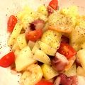 kwton's cooksnap of when they made タコとジャガイモのマリネ.