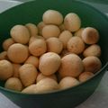 narina33's cooksnap of when they made 材料3つ⁈懐かしたまごボーロ.