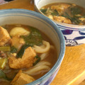 3mamakuma's cooksnap of when they made 我が家の定番！小松菜と揚げ豆腐のカレー.