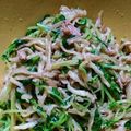 すがも。's cooksnap of when they made 豆苗と切り干し大根とツナのレモン醤油和え.