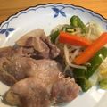 ピコピコポン♪'s cooksnap of when they made 豚肉ロースの塩麹炒め・たっぷり野菜添え.