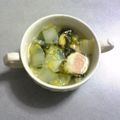 ありすちん0299's cooksnap of when they made ♪ベーコン旨味白菜ちゅるちゅるスープ♪.