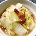 ももゆかずりん's cooksnap of when they made ◉白菜◉簡単◉和え物◉梅干し.
