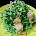 fuka6616's cooksnap of when they made 簡単♪豆苗とお揚げの中華風炒め.