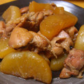 kaoriko930's cooksnap of when they made 鶏肉と大根の煮物.