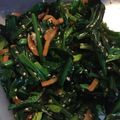 紅音ん's cooksnap of when they made ❁お弁当に❁ほうれん草と人参の白だし和え.