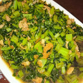 chiemin★'s cooksnap of when they made 大根の葉の炒め物.
