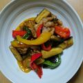 ＊＋＊miho＊＋＊'s cooksnap of when they made ご飯がすすむ！塩もみなすの青椒肉絲風.