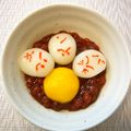 runa10's cooksnap of when they made 白玉粉とカボチャで♬月見うさぎ団子.