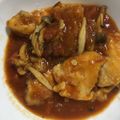 mahotere's cooksnap of when they made 簡単ウマウマ鶏肉のトマト煮込み.