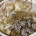 ゆうもの's cooksnap of when they made イワシのつみれと大根の鍋.