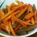 ぷうちゃん0403's cooksnap of when they made ピリ辛！激旨！人参とこんにゃくのきんぴら.