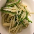 くぅあず's cooksnap of when they made じゃがいもとピーマンの昆布茶炒め.