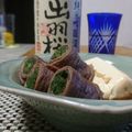 ダイナマイト漆黒's cooksnap of when they made 簡単！春菊肉巻のすき煮.