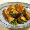 Haru Haru's cooksnap of when they made 豆苗の豚肉巻きレンジ蒸し.