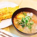 とこきち's cooksnap of when they made 具材に決まりなし 具だくさん我が家の豚汁.